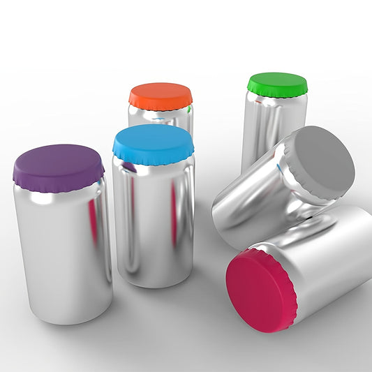 Colorful Silicone Can Lid Set 🌈