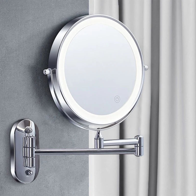 💄 GlamGlow™ Smart Makeup Mirror – 8"