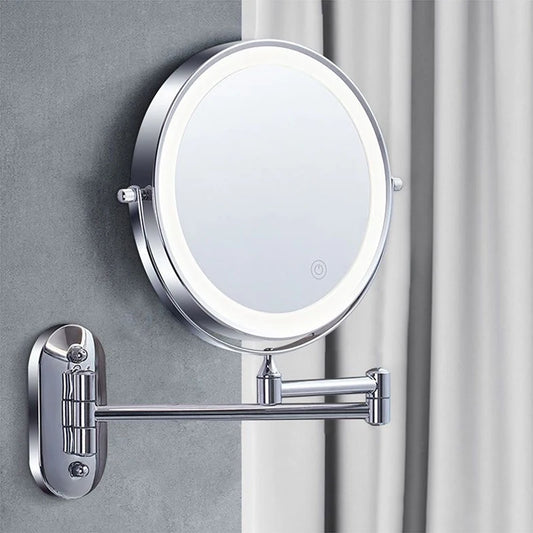 💄 GlamGlow™ Smart Makeup Mirror – 8"