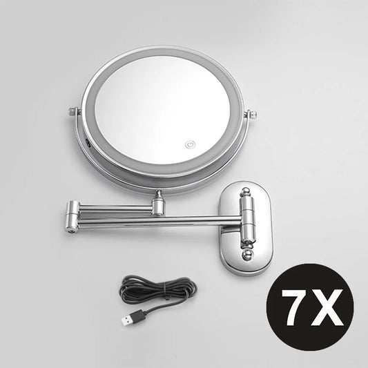 💄 GlamGlow™ Smart Makeup Mirror – 8"