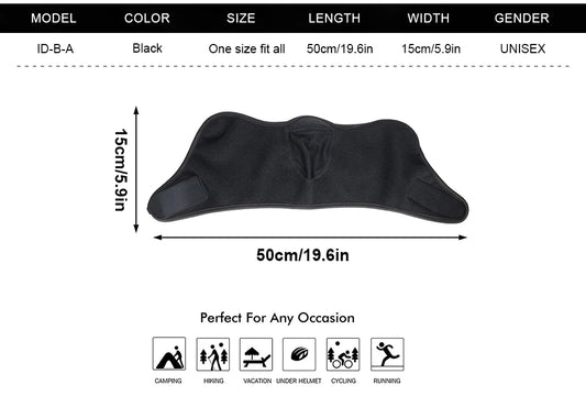 Fashion Winter Thermal Fleece Balaclava Full Face Mask Skiing Hat Bandana Hat Windproof Snowboard Scarves Women's Men Helmet Cap