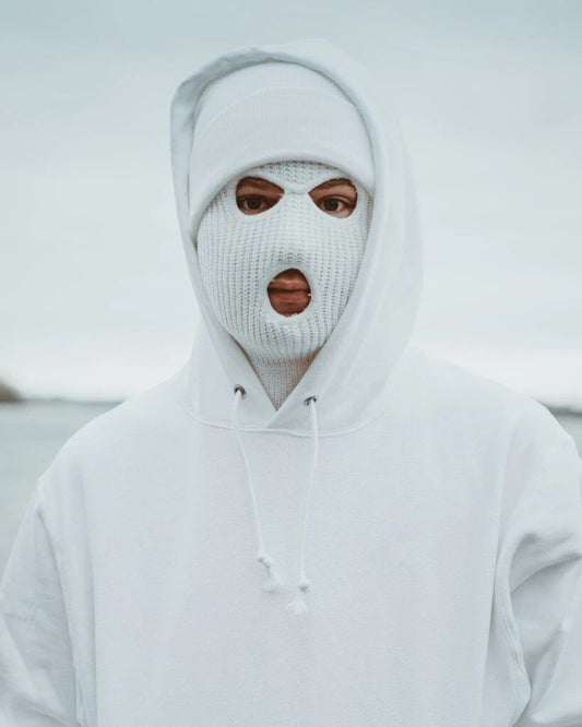 Hot Sale Unisex Balaclava Full Cover Style Ski Mask Hat 3 Holes Winter Hat Tactical Windproof Ribbed Knit Beanie Winter Warm Cap