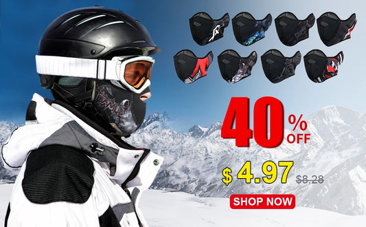 Fashion Winter Thermal Fleece Balaclava Full Face Mask Skiing Hat Bandana Hat Windproof Snowboard Scarves Women's Men Helmet Cap