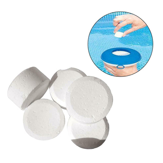 50Pcs 2g Chlorine Tablets Cleaning Agent Multifunction Instant Disinfection Cleaner For Home Swimming Pool Spa Hot Tub Supplies