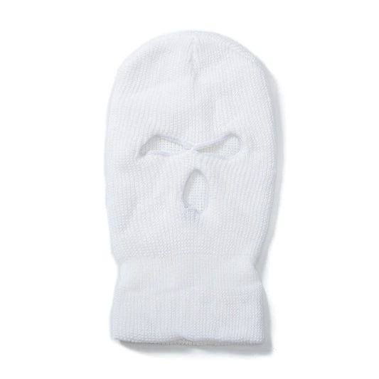 Hot Sale Unisex Balaclava Full Cover Style Ski Mask Hat 3 Holes Winter Hat Tactical Windproof Ribbed Knit Beanie Winter Warm Cap