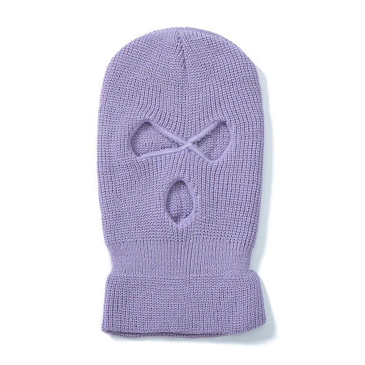 Hot Sale Unisex Balaclava Full Cover Style Ski Mask Hat 3 Holes Winter Hat Tactical Windproof Ribbed Knit Beanie Winter Warm Cap