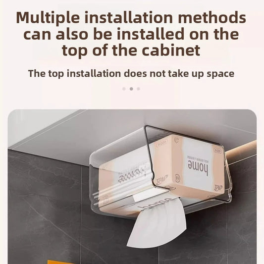 🧻✨ TidyBox™ Wall-Mounted Wet Wipe Dispenser