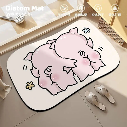 🚽🦶 StoneStep™ Diatom Mud Toilet Mat