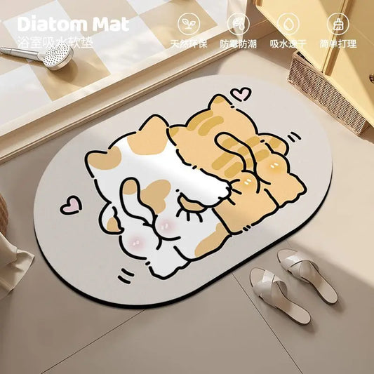 🚽🦶 StoneStep™ Diatom Mud Toilet Mat