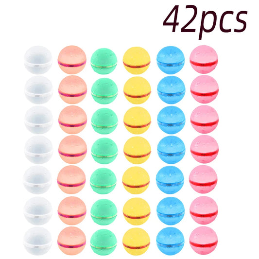 Magnetic Reusable Water Balloons Self Closing Splash Water Balls Bombs Beach Pool Waterballoons Summer Toys For Kids