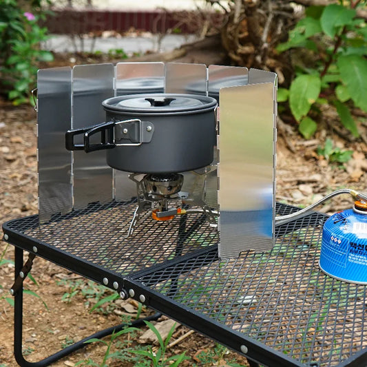 Aluminum Windproof Gas Stove Shield