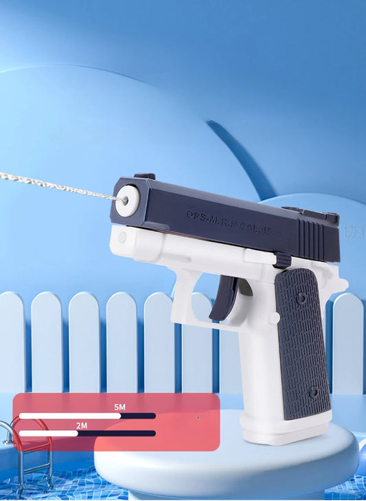 Summer Water Gun High-pressure Large-capacity Full Automatic Shooting Children Beach Swimm Pool Water Play Toy For Boy Girl Gift