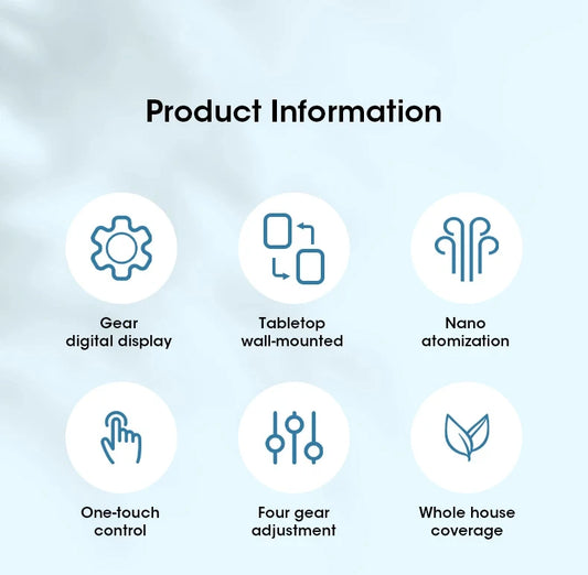 4-Mode USB Aromatherapy Diffuser – Humidifier & Scent Vaporizer