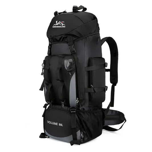 90L Waterproof Hiking Backpack – Large-Capacity Outdoor Travel Rucksack