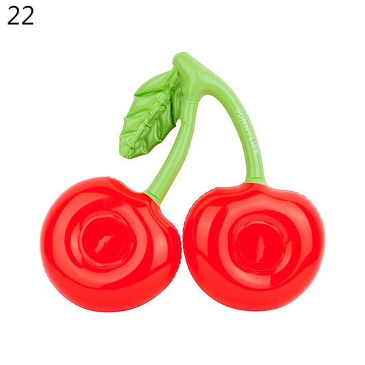 1Pcs Pool Party Party Decoration Pool Floaties Inflatable Cup Coasters Swimming Pool Float Inflatable Drink Holders Drink Floats