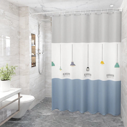 🚿🌿 MoldGuard™ PEVA Shower Curtain – Extra Long