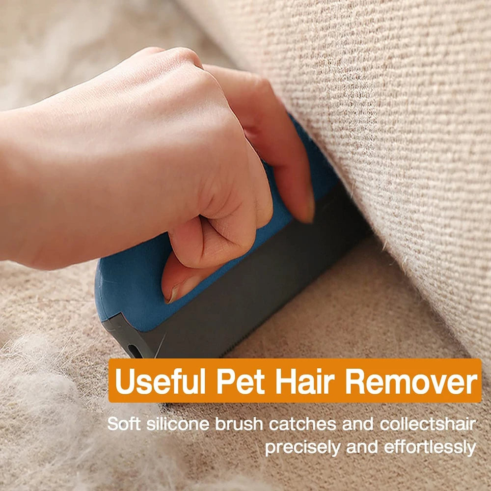 🐾✨ DualSwipe™ Portable Pet Hair Brush