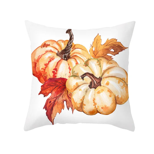 Autumn Maple Leaf Pillow