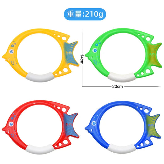 Kids Summer Shark Rocket Throwing Toy Swimming Pool Dive Game Water Fun Games Pool Toys Baby Water Educational Bath Toys Gifts