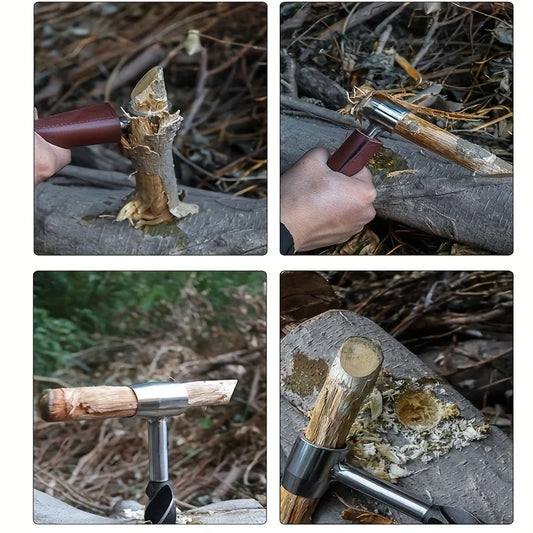 🪓 Survival Hand Auger Wrench