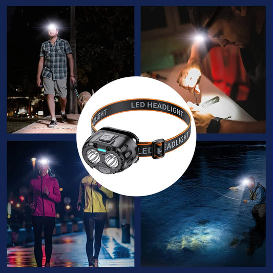 Powerful 250LM Waterproof LED Headlamp