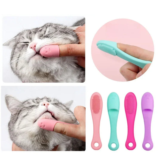 🐾🖐️ PawClean™ Soft Finger Brush