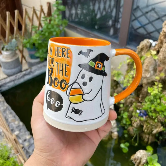 Retro Hand-painted Coffee Cup