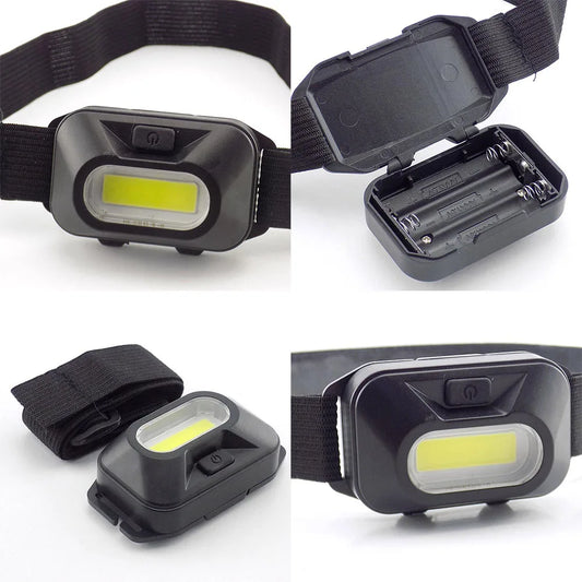 Mini COB Waterproof LED Headlamp