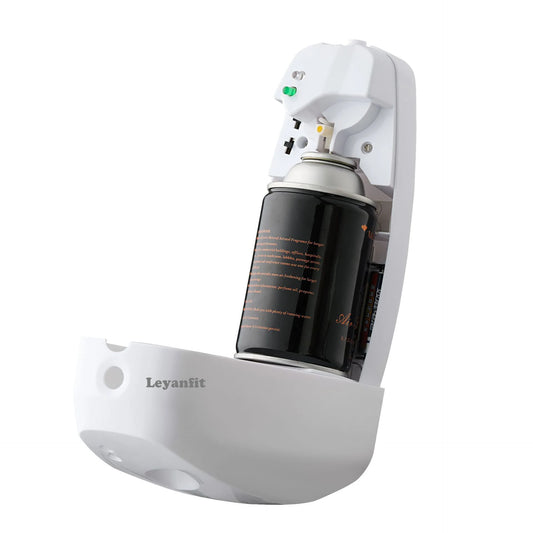 Aerosol Dispenser Air Freshener Fragrance Aerosol Spray Dispenser Car Household Wall-mounted Automatic Adjustable Aroma Diffuser