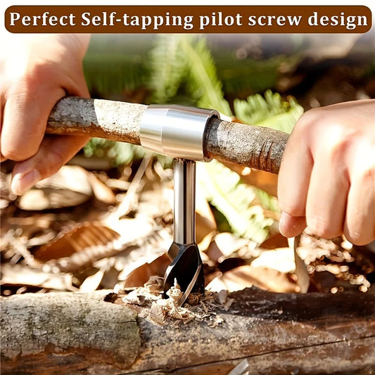 🪓 Survival Hand Auger Wrench