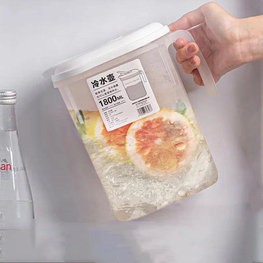 Cold Water Kettle with Faucet Beverage Dispenser 3.5L Water Jug Lemonade Juice Container Water Pitcher for Refrigerator Kitchen