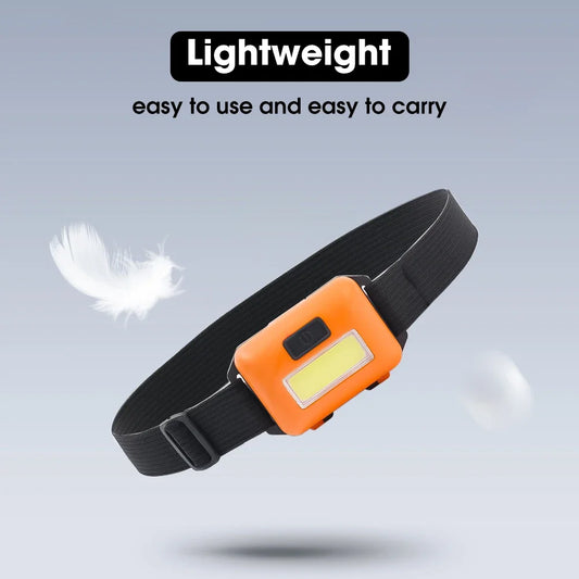 Mini COB Waterproof LED Headlamp