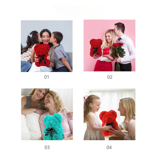 Flower Eternal Rose Teddy Bear ™