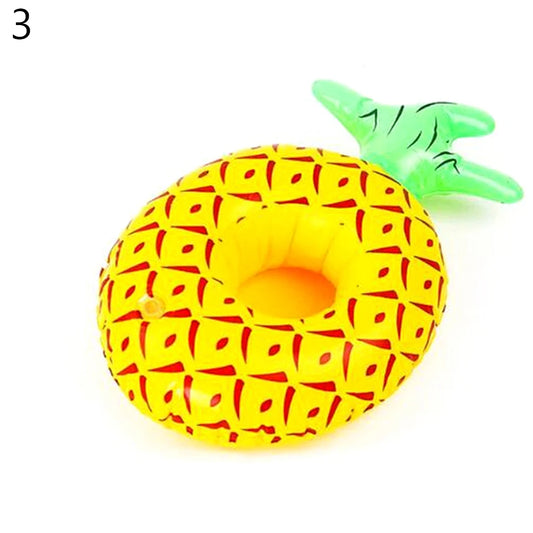 1Pcs Pool Party Party Decoration Pool Floaties Inflatable Cup Coasters Swimming Pool Float Inflatable Drink Holders Drink Floats