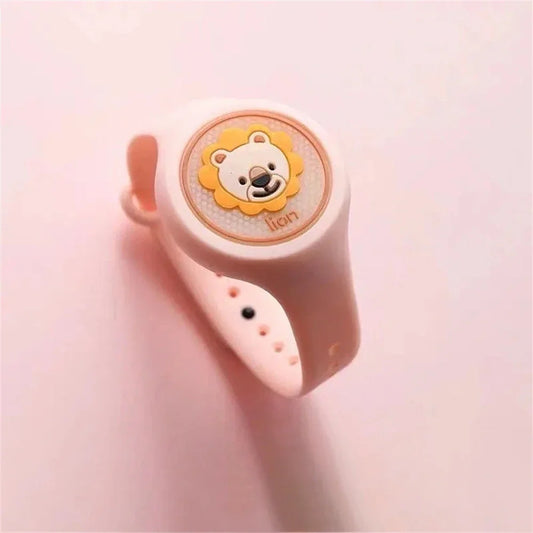 Luminous Mosquito Repellent Bracelet Waterproof Silicone Kids Anti-Mosquito Insect Watch Outdoor Mosquito Repellent Wristband