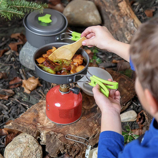 Backpacker’s Portable Camping Cookware Set