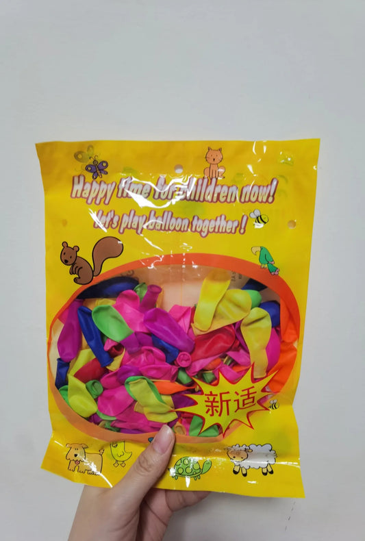 Water Filler Kit Water Fight Easy-to-Use Balloon Inflator Comes with 100 Water Balloons for Outdoor Fun Large Capacity