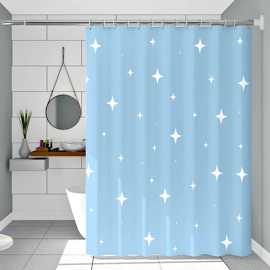 🚿🌿 MoldGuard™ PEVA Shower Curtain – Extra Long