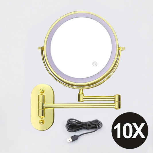 💄 GlamGlow™ Smart Makeup Mirror – 8"