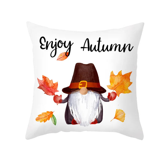 Autumn Maple Leaf Pillow