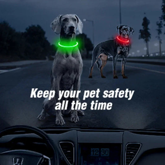 🌟🐕 GlowPaw™ LED Dog Collar