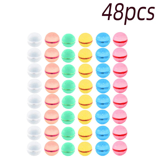 Magnetic Reusable Water Balloons Self Closing Splash Water Balls Bombs Beach Pool Waterballoons Summer Toys For Kids