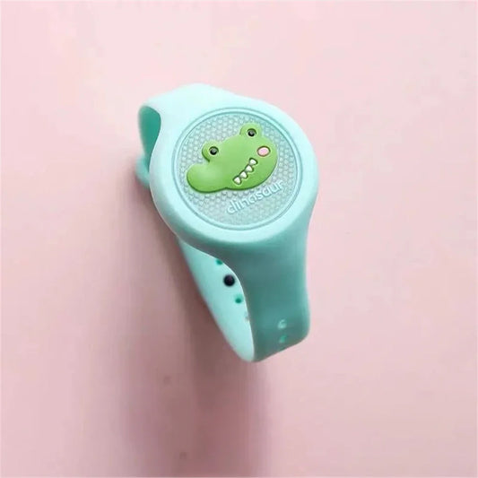 Luminous Mosquito Repellent Bracelet Waterproof Silicone Kids Anti-Mosquito Insect Watch Outdoor Mosquito Repellent Wristband
