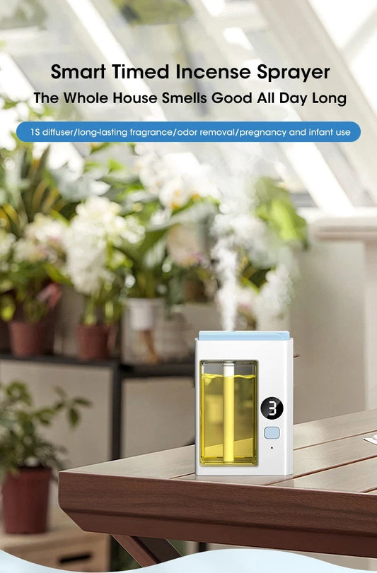 4-Mode USB Aromatherapy Diffuser – Humidifier & Scent Vaporizer
