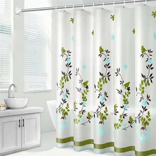 🚿🌿 MoldGuard™ PEVA Shower Curtain – Extra Long