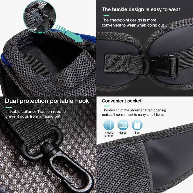 🐾👜 PawPorter™ Pet Carrier Backpack