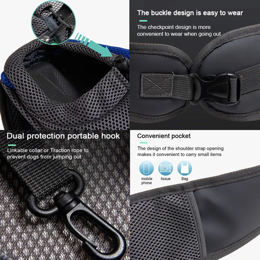 🐾👜 PawPorter™ Pet Carrier Backpack