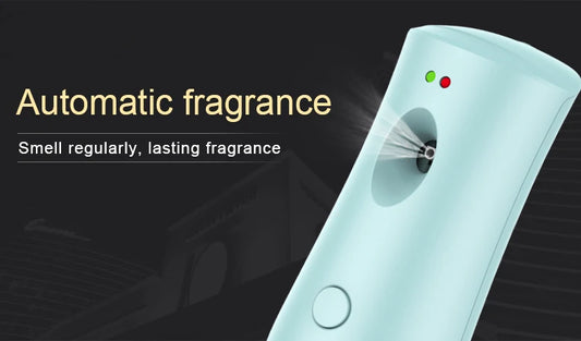 Aerosol Dispenser Air Freshener Fragrance Aerosol Spray Dispenser Car Household Wall-mounted Automatic Adjustable Aroma Diffuser