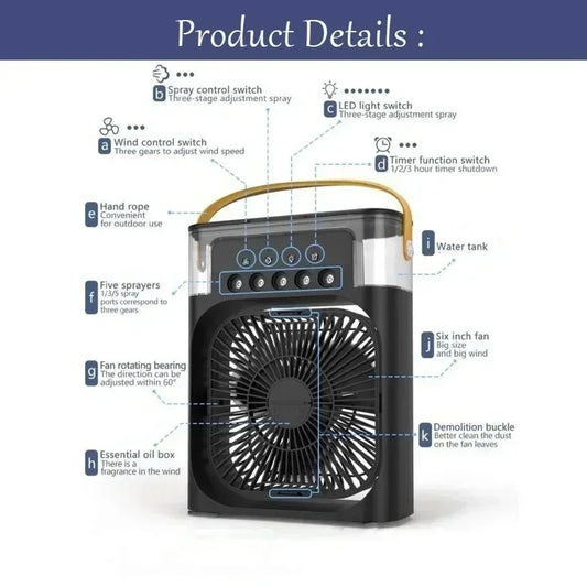 3-in-1 Mini Air Cooler & Humidifier ™