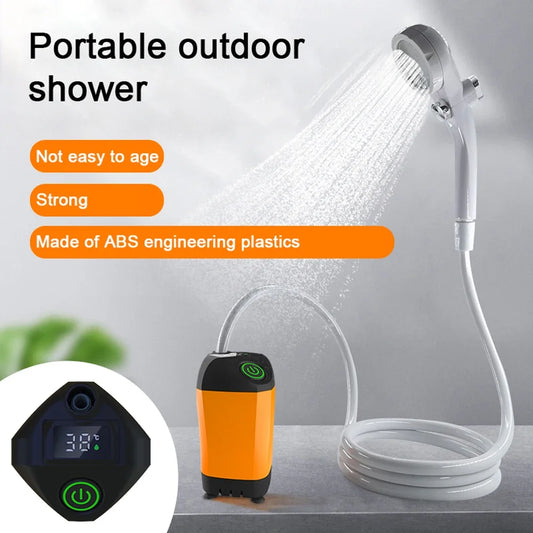 🚿 Rechargeable Outdoor Shower Pump